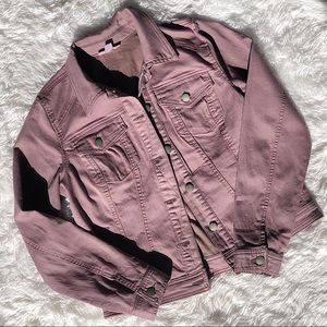 NWOT Westport Purple Denim Jacket